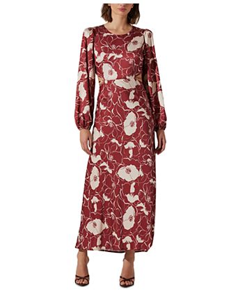 Women's Quinn Floral Long-Sleeve Maxi Dress