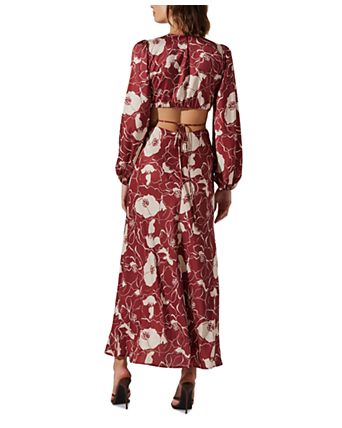 Women's Quinn Floral Long-Sleeve Maxi Dress