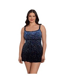 Women's Empire Princess Seam Swim Dress